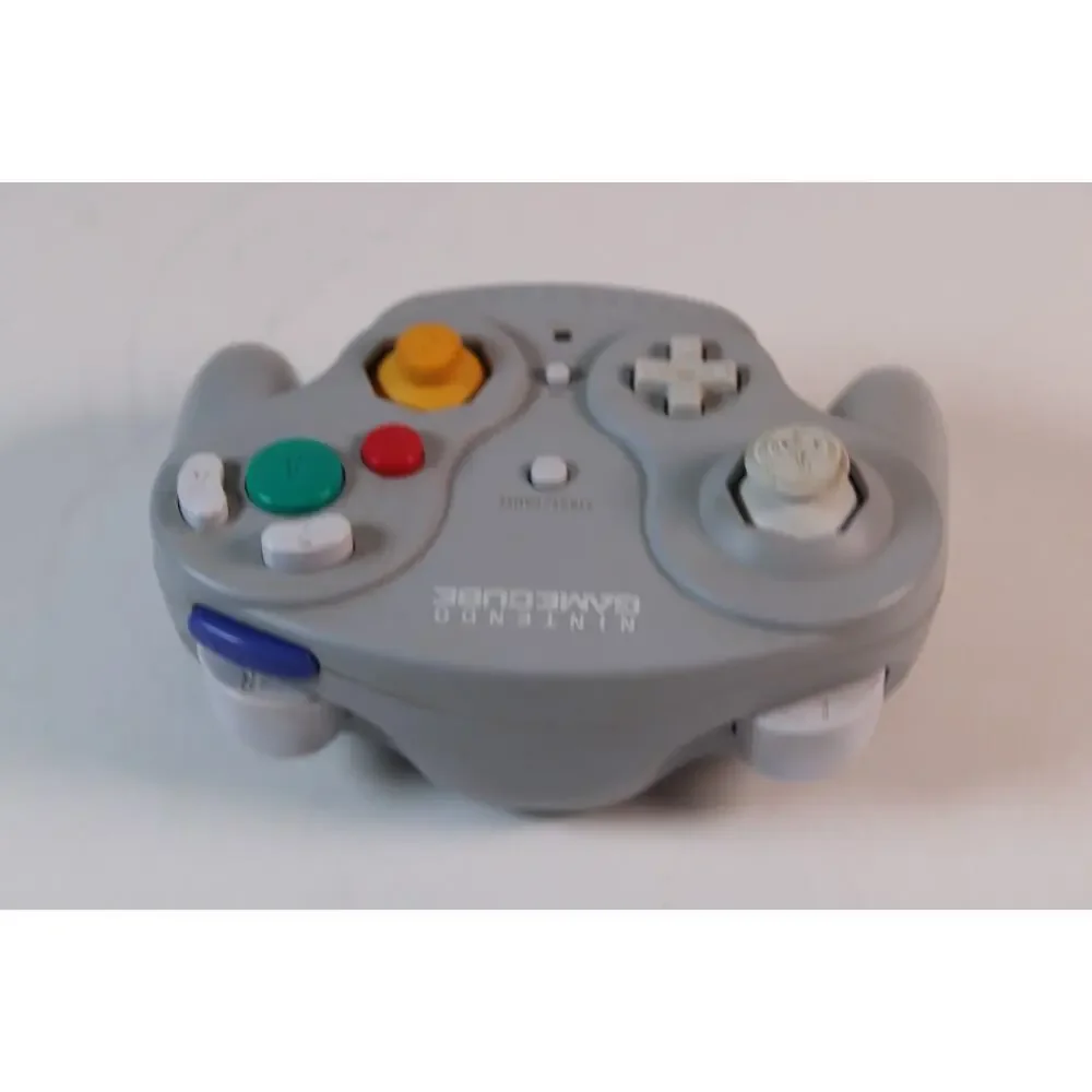 Nintendo Gamecube Wavebird Wireless Controller *no dongle* DOL-004 - Platinum